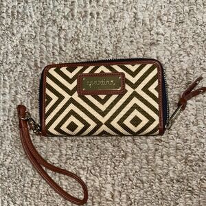 Womens Spartina Wallet  Wristlet‎ Canvas